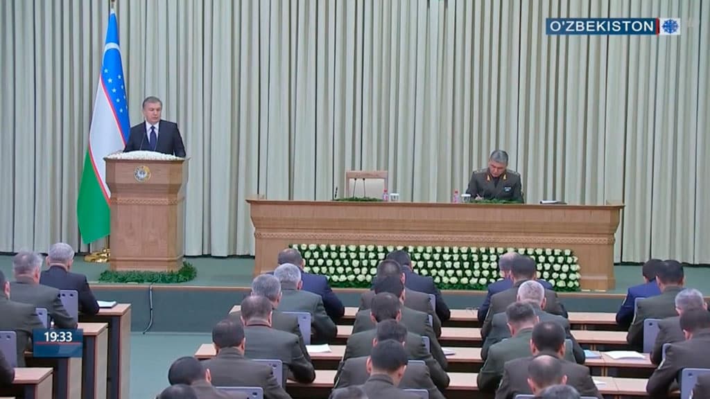 Shavkat Mirziyoyev DXXning kengaytirilgan yig‘ilishini o‘tkazdi