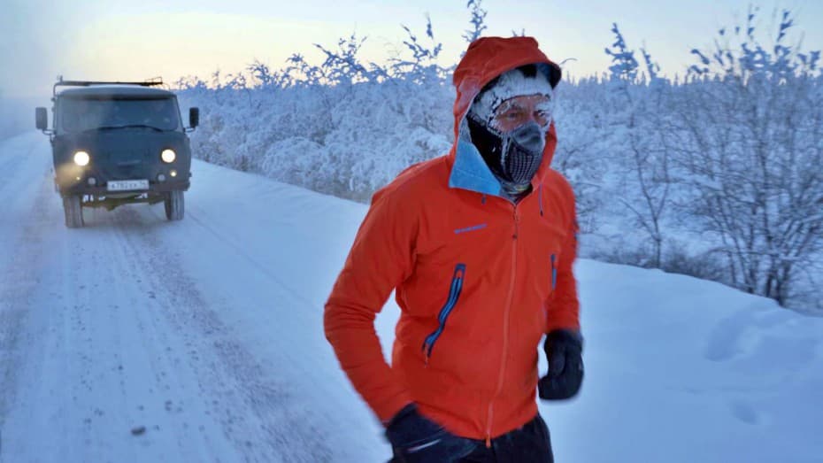 Sportchi 60 daraja sovuqda 50 kilometrlik masofani yugurib o‘tdi