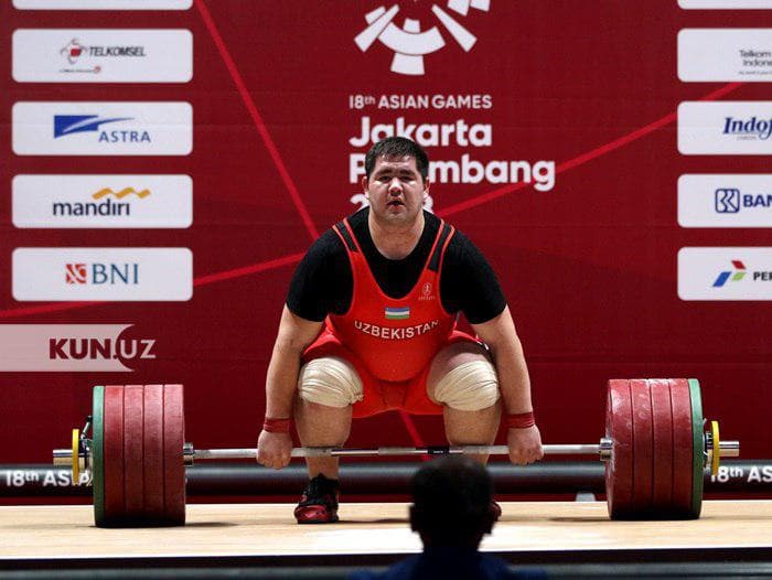 Osiyo o‘yinlari. Og‘ir atletikada yana bir medal qo‘lga kiritildi