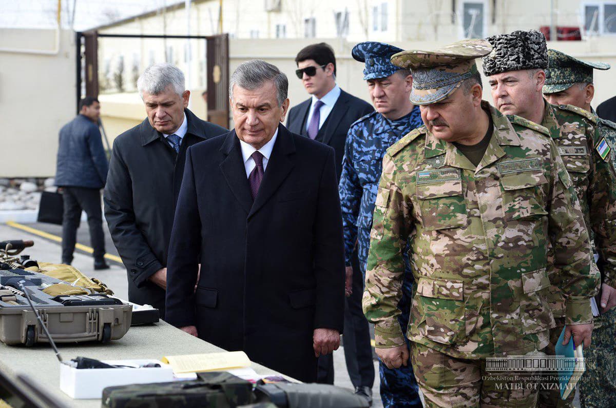 President visited Chirchik training ground to observe special tactical exercises of military units