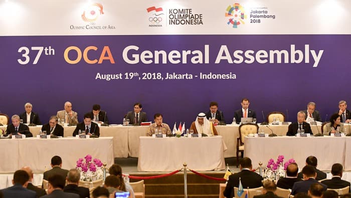 Jakartada Osiyo olimpiya kengashining bosh assambleyasi bo‘lib o‘tdi