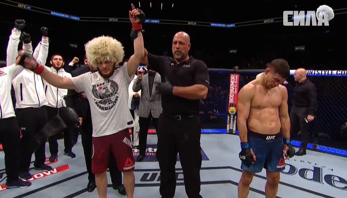 Xabib Nurmagomedov UFC chempioniga aylandi