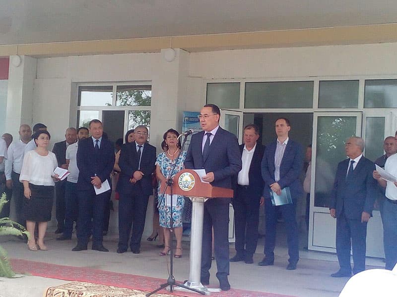 Zangiota tumanida “Yorqin nigoh”  ko‘z kasalliklari innovatsion kabineti ochildi