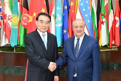 O‘zbekiston TIV rahbari Xitoy tashqi ishlar vaziri o‘rinbosarini qabul qildi