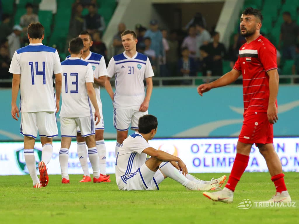 Fotoreportaj: O‘zbekiston terma jamoasi Toshkentda Suriyani mag‘lub eta olmadi