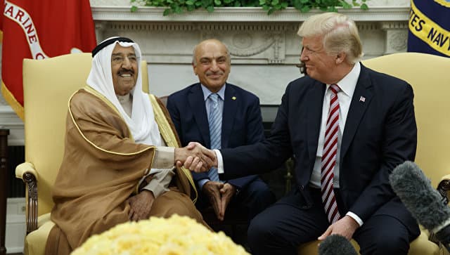 Quvayt amiri AQShda Donald Tramp bilan uchrashadi