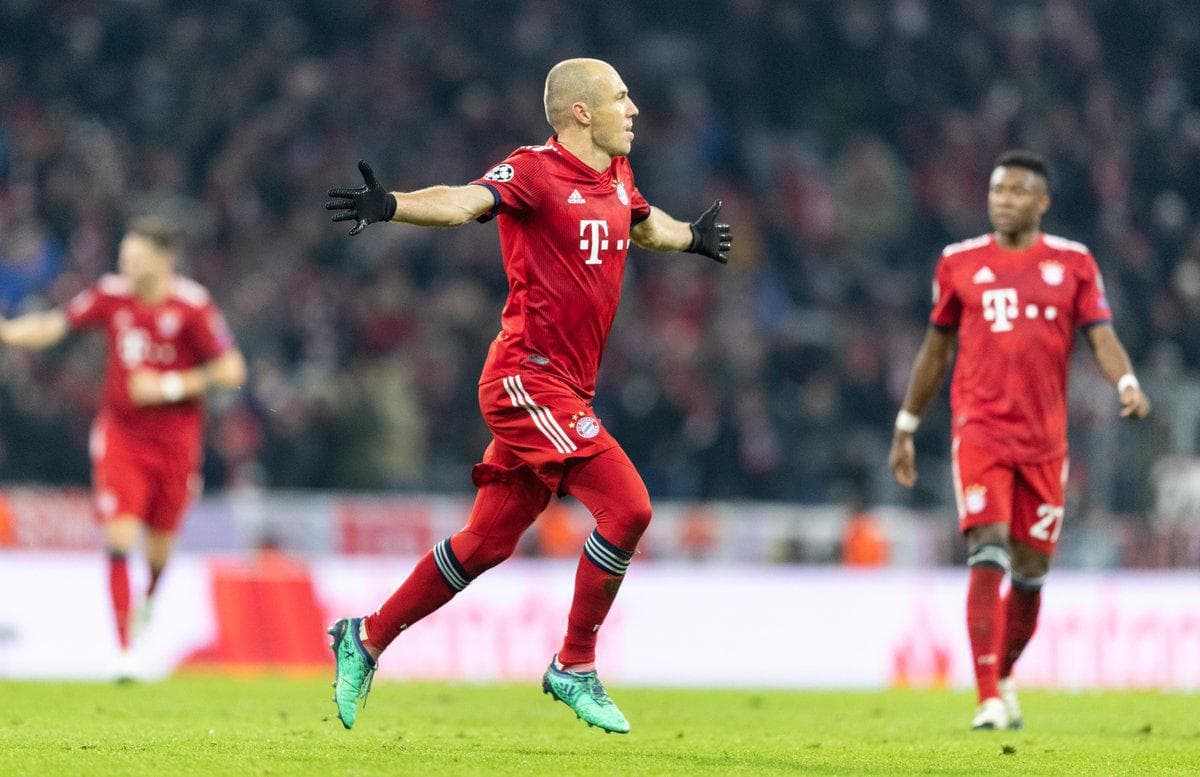 Robben Chempionlar Ligasi 5-turining eng chiroyli golini urdi
