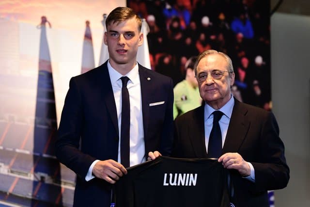 Lunin «Real» bilan shartnomaga imzo chekdi