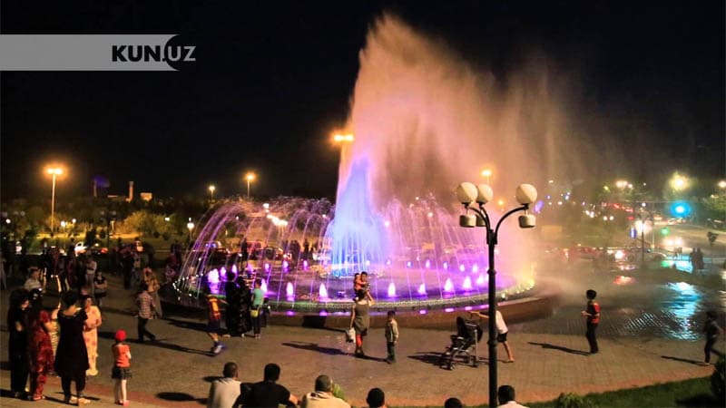 Samarqand shahrida 1 may kuni «Favvoralar sayli» qayerlarda o‘tishi ma'lum bo‘ldi