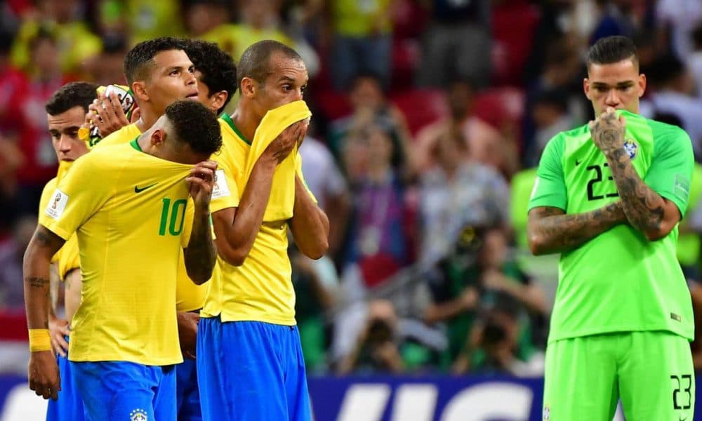 Braziliya terma jamoasi futbolchilari vatanida sovuq kutib olindi