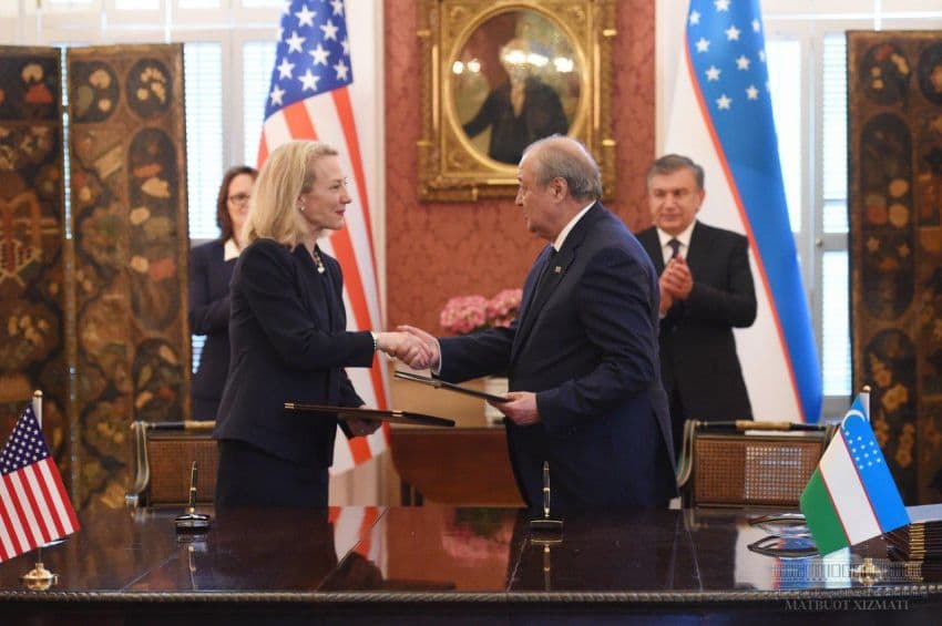 O‘zbekiston va AQSh o‘rtasida 4,8 milliard dollarlik shartnomalar imzolandi