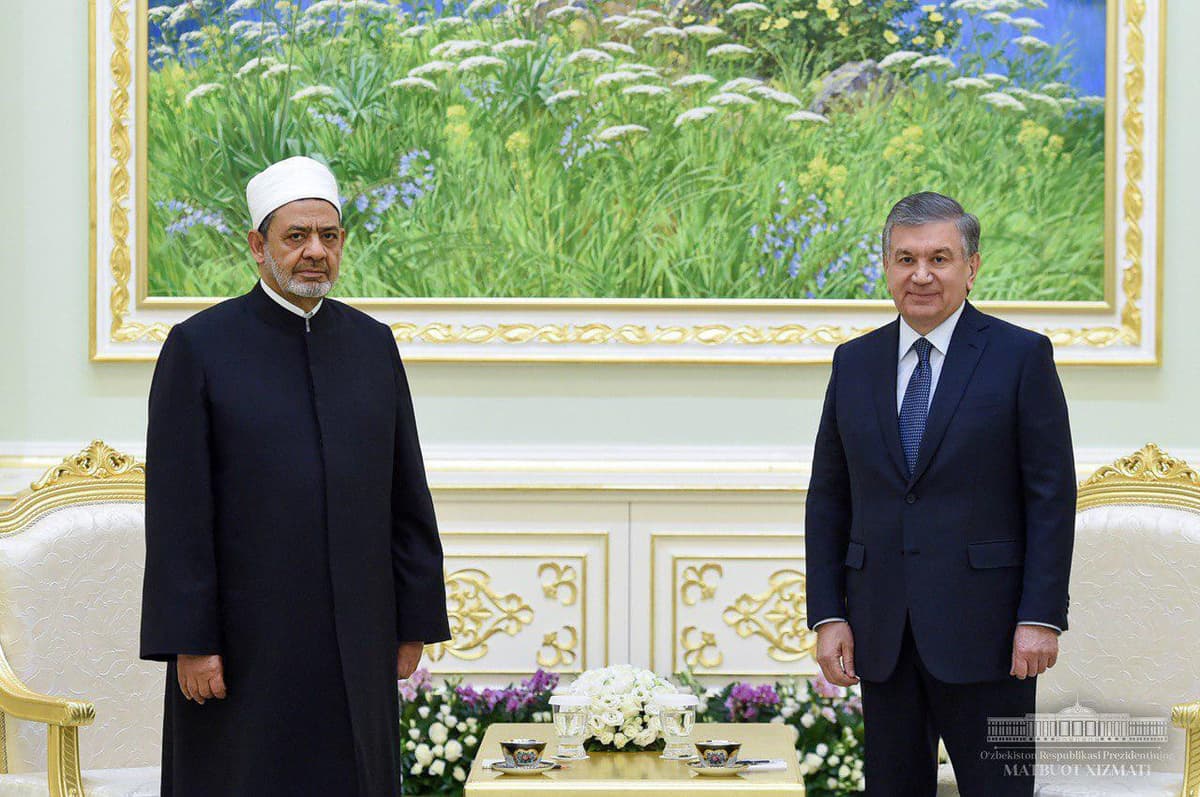 Shavkat Mirziyoyev Al-Azhar majmuasi rahbarini qabul qildi