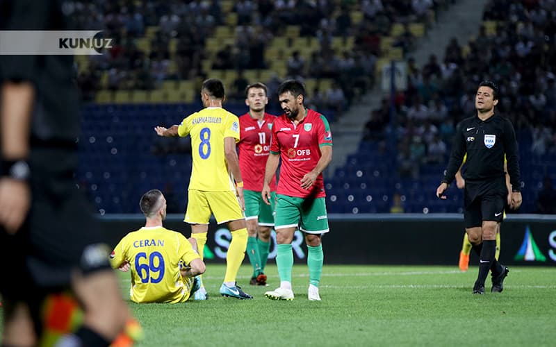 Eronlik hakam boshqargan o‘yinda «Paxtakor» so‘nggi daqiqalarda g‘alabani qo‘ldan chiqardi