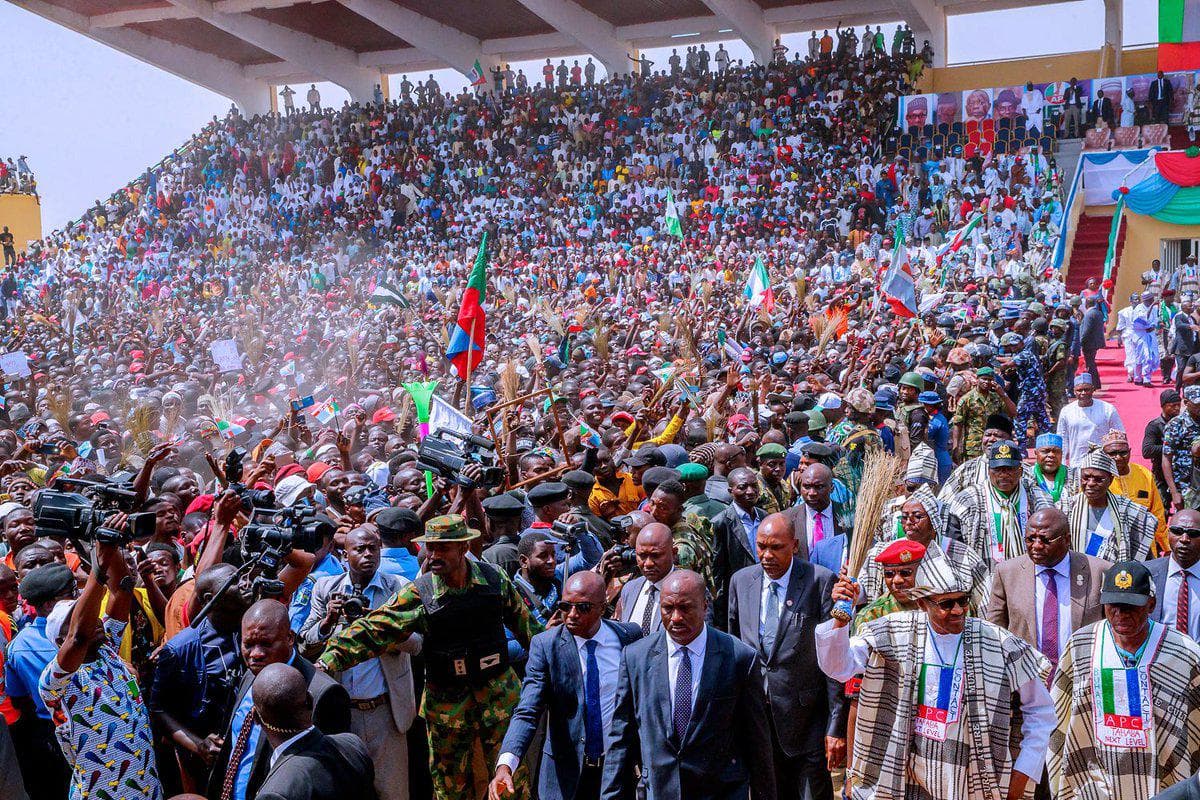Nigeriyada prezident nutqidan keyin yuz bergan tiqilinchda 14 kishi halok bo‘ldi