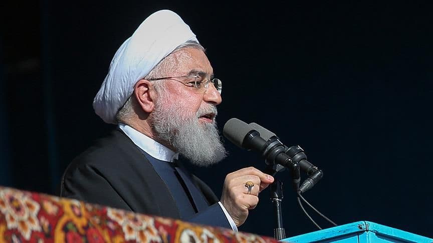 «Iqtisodiy terrorizm». Hasan Ruhoniy AQShga oid keskin bayonot berdi