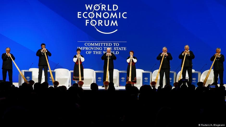 Davos forumi tinchlikka chaqiriq bilan yakunlandi