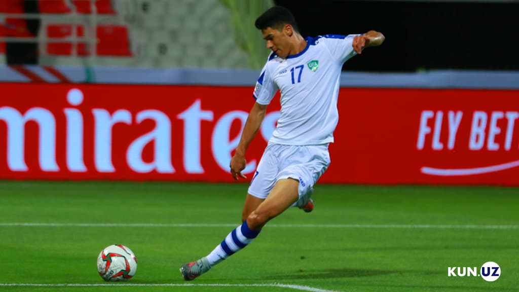 Osiyo Kubogi. Doston Hamdamov – O‘zbekiston termasi safida eng ko‘p dribling ishlatgan futbolchi