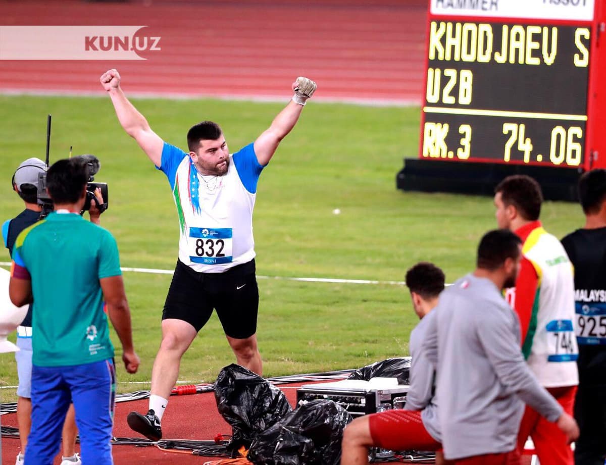 Osiyo o‘yinlari. Yengil atletikada yana bir medal qo‘lga kiritildi
