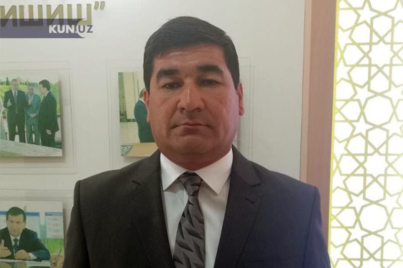 Bo‘z tumani hokimi o‘zgardi