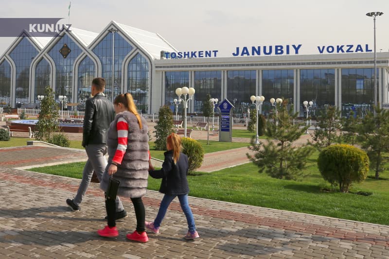 Toshkent Janubiy vokzalidan yo‘lovchi poyezdlar qatnovi haqida ma'lumot berildi