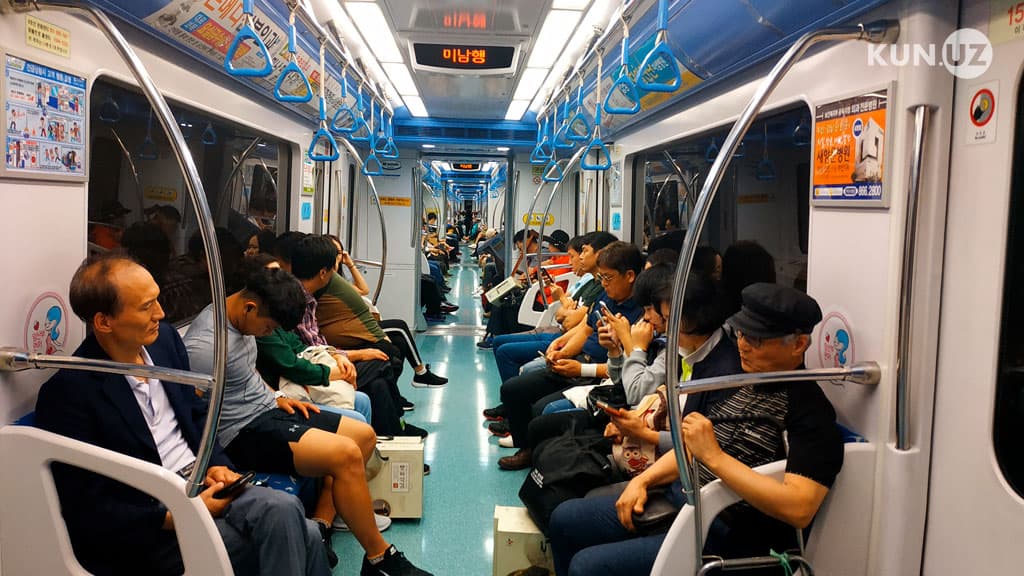 Janubiy Koreyada metro O‘zbekistondagidan qanchalik farqli?