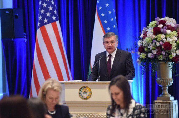 Vashingtonda Shavkat Mirziyoyev ishtirokida ishbilarmon doiralar uchrashuvi bo‘lib o‘tdi