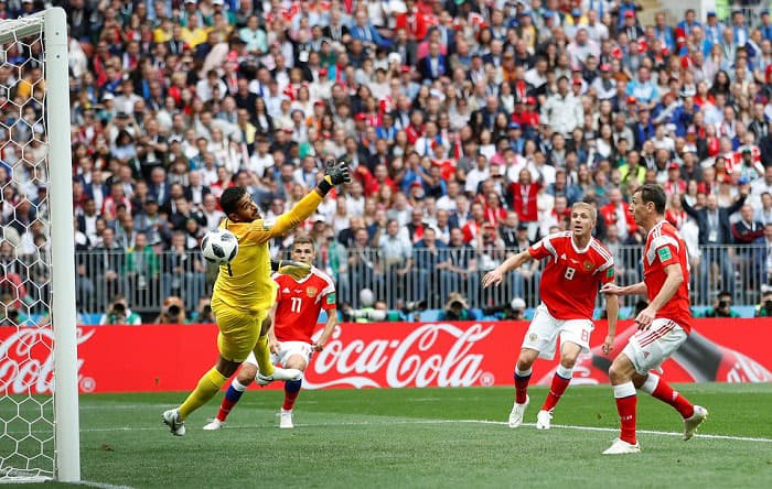Rossiya JCh-2018’ning ilk golini kiritdi