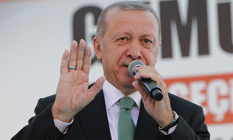 Erdo‘g‘an Turkiya iqtisodiy urushda mag‘lub bo‘lmasligini aytdi