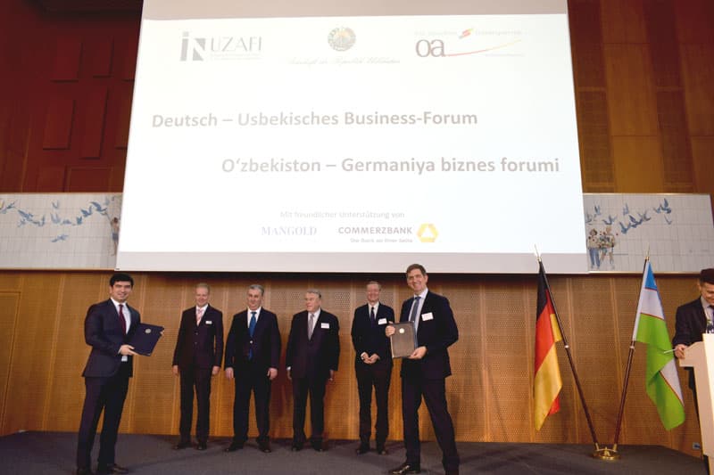«O’zsanoatqurilishbank» Germaniya banklari bilan yirik miqdorda kelishuvlar imzoladi