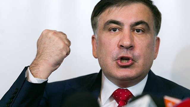 Saakashvili Gruziyadagi muxolifatchilarni "taslim bo‘lmaslikka" chaqirdi