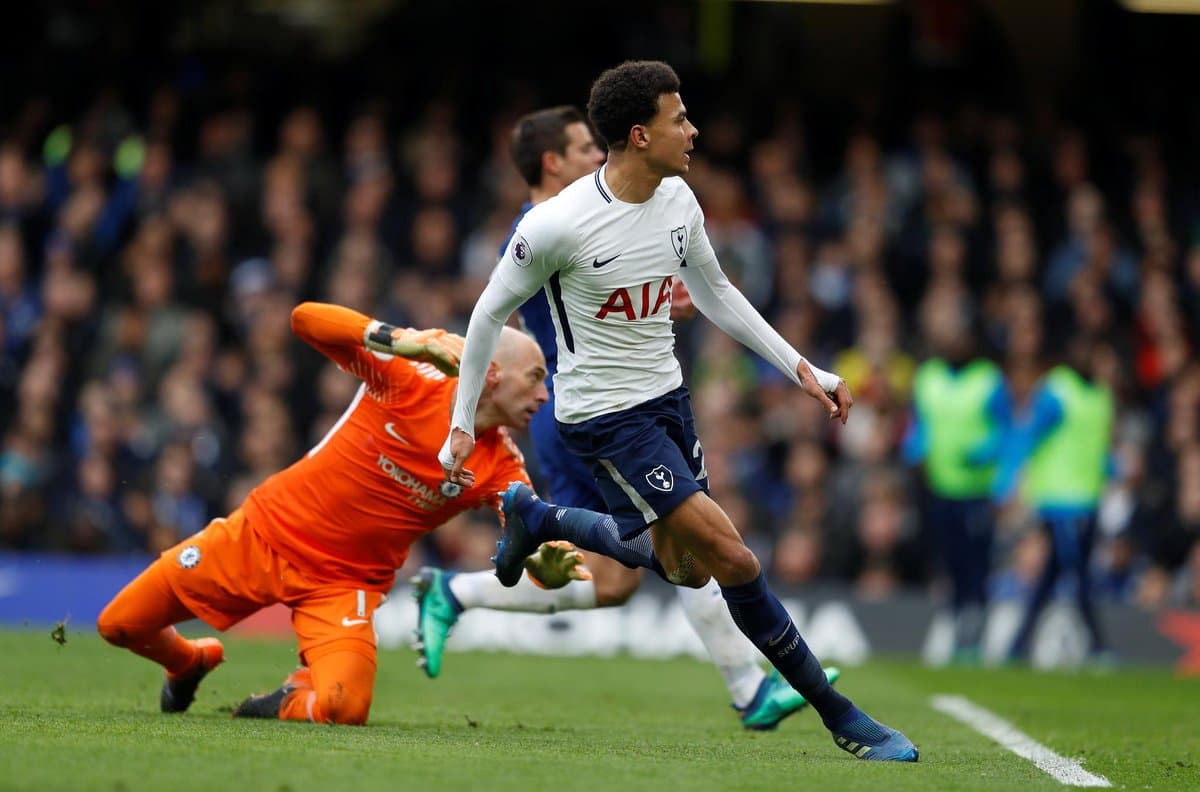 Konte oxirgi imkonni boy berdi. «Tottenhem» «Chelsi»ga safarda 3 gol urdi