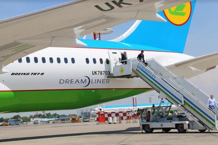 Uchinchi Boeing-787 Dreamliner samolyotining ekspluatatsiyasi boshlandi