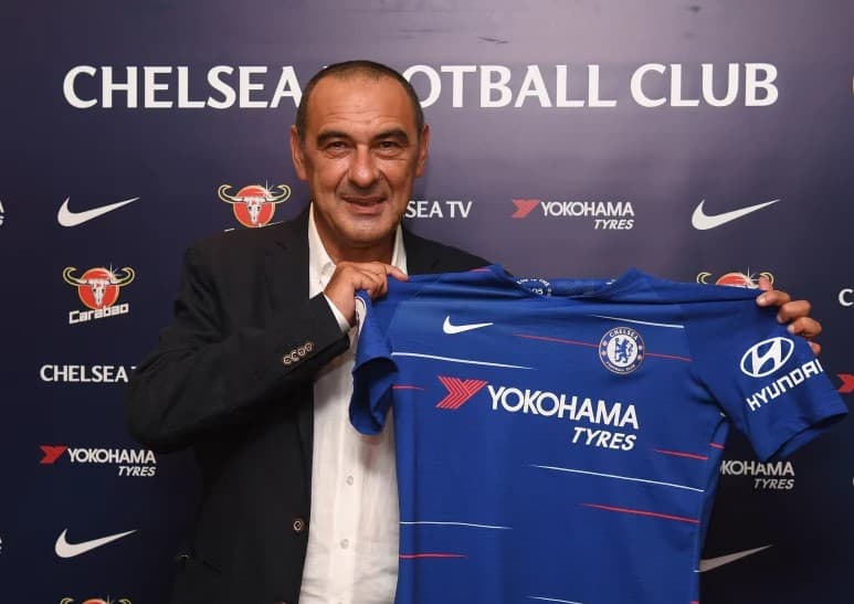 Mauritsio Sarri «Chelsi» bosh murabbiyi bo‘ldi