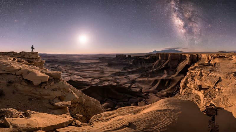 Astronomiyaga oid fotosuratlar tanlovida Somon Yo‘lining cho‘l ustidagi surati g‘olib bo‘ldi - fotogalereya
