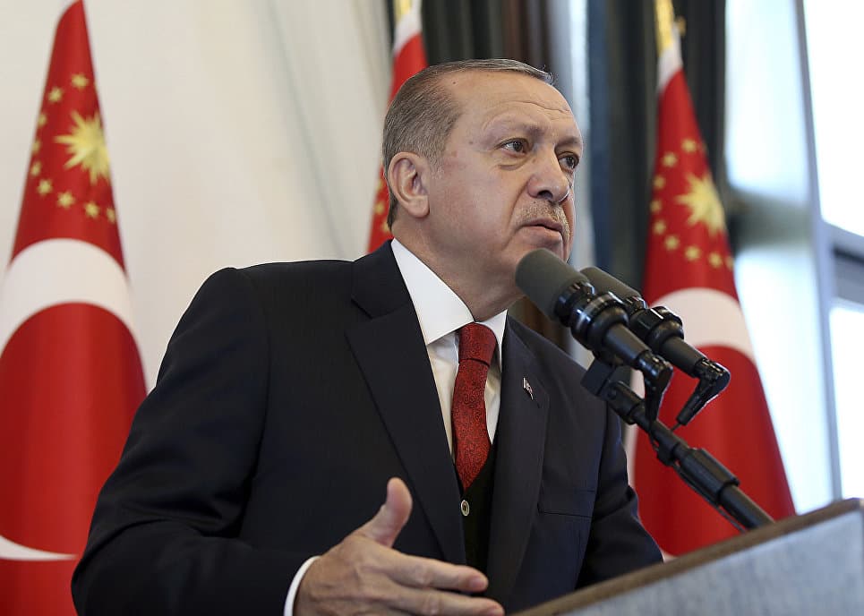 Erdo‘g‘an BMTni keskin tanqid qildi