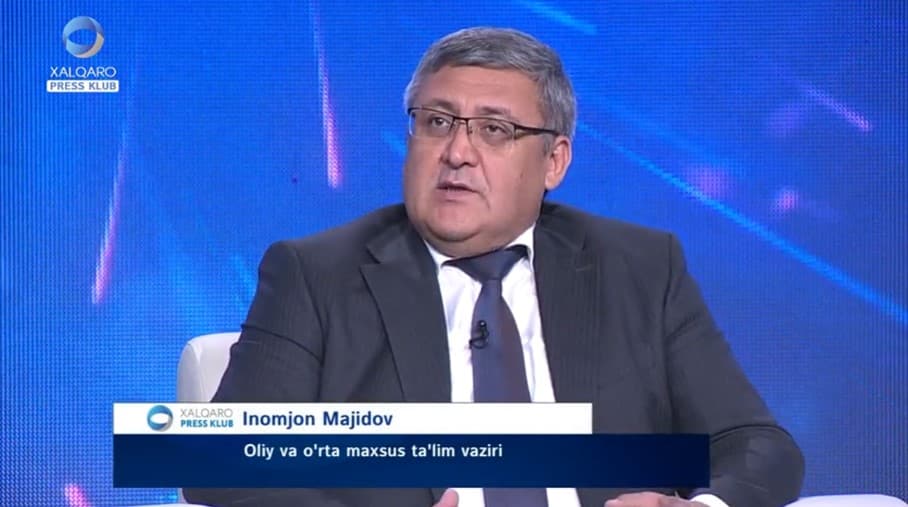 Oliy va o‘rta maxsus ta'lim vaziri: test sinovlari oliy ta'lim muassasasi ishtirokisiz o‘tkaziladi 
