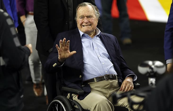 Katta Jorj Bush shifoxonaga olib ketildi