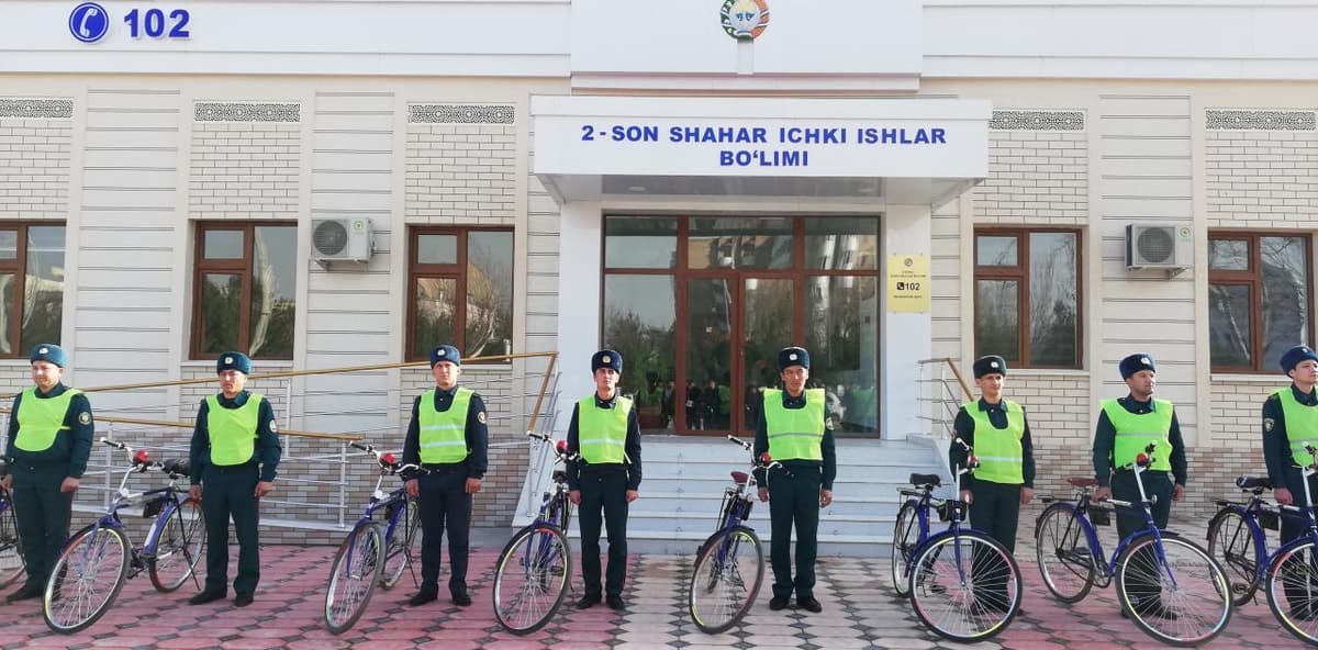 Navoiy shahrida velopatrul xizmati tashkil etildi