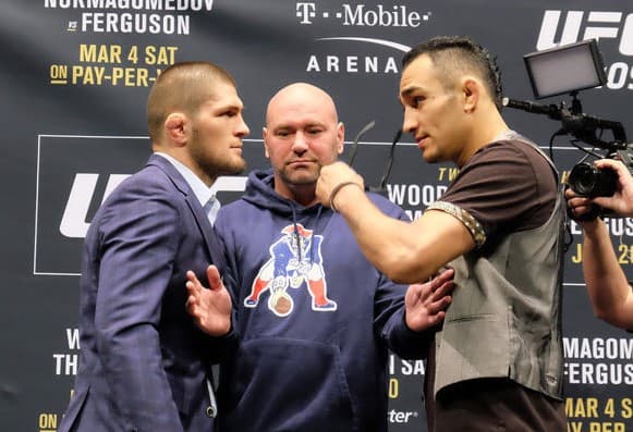 Nurmagomedov va Fergyuson jangi bekor qilindi