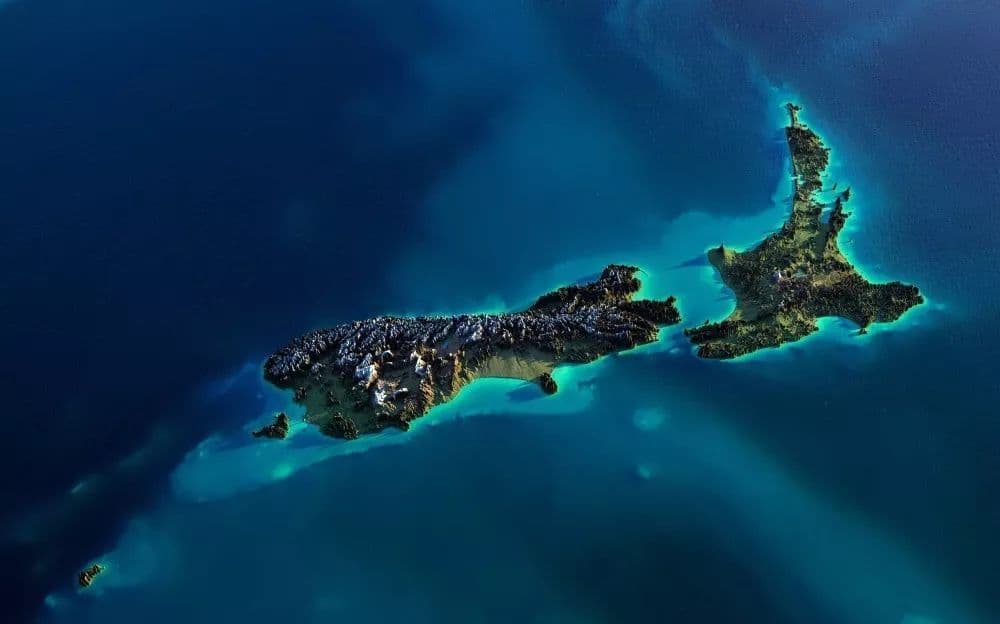 Yangi Zelandiyada orollar zilziladan so‘ng bir-biriga yaqinlashgani aniqlandi