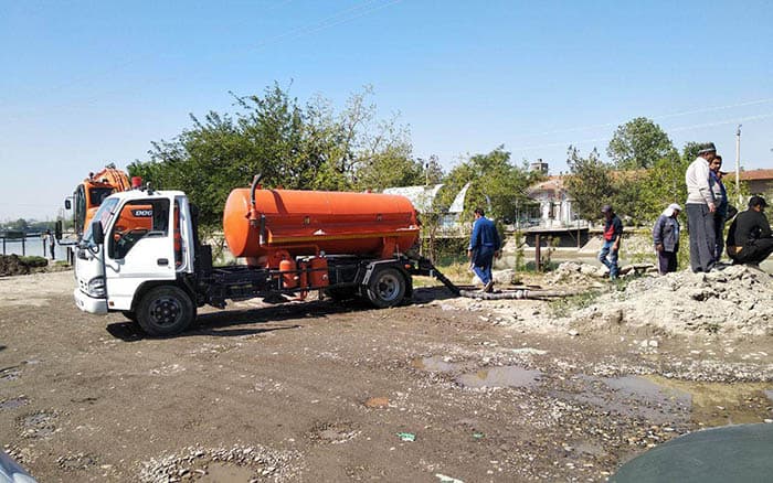 Narpay kanaliga oqayotgan oqova suvlar bartaraf etiladi - Kattaqo‘rg‘on shahar hokimligi