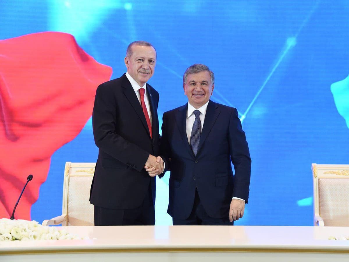 Mirziyoyev va Erdo‘g‘anning O‘zbekiston – Turkiya biznes forumidagi chiqishlari - video