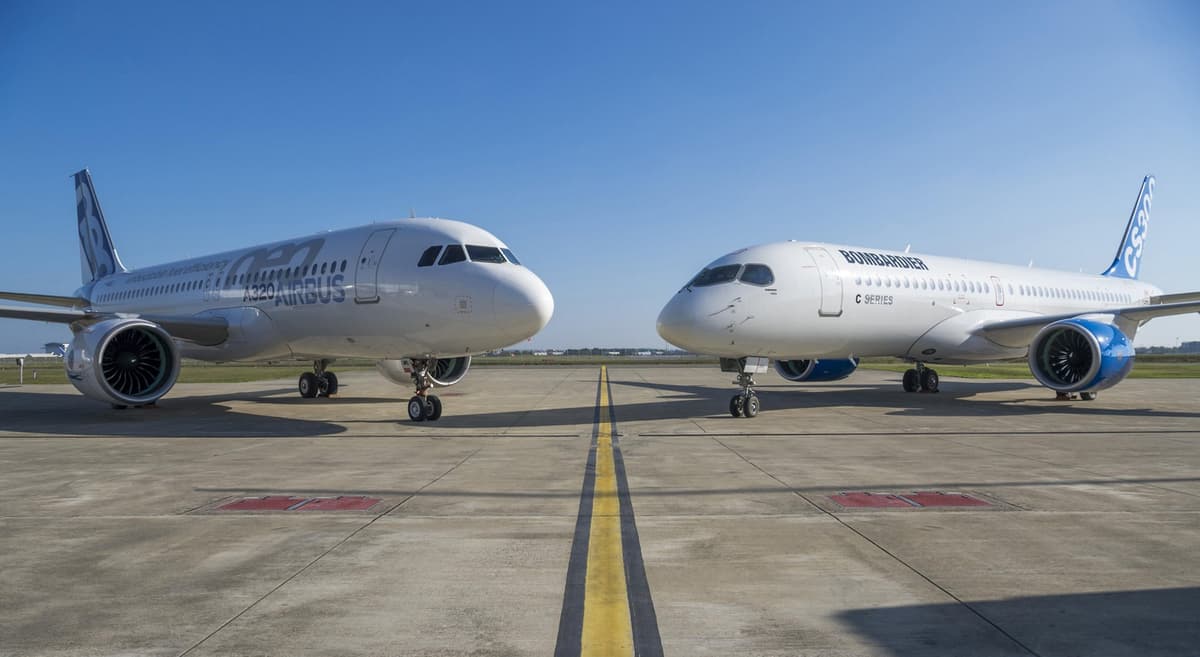 Airbus va Bombardier aviabozorni butunlay egallab olishi mumkin bo‘lgan samolyotlarga oid bitim imzoladi