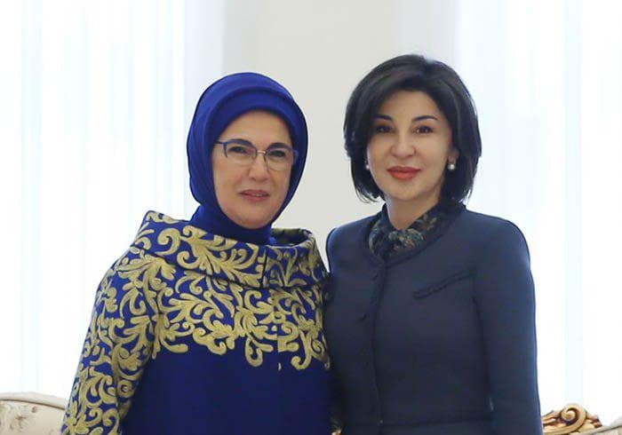 Ziroat Mirziyoyeva Turkiya birinchi xonimi bilan uchrashdi