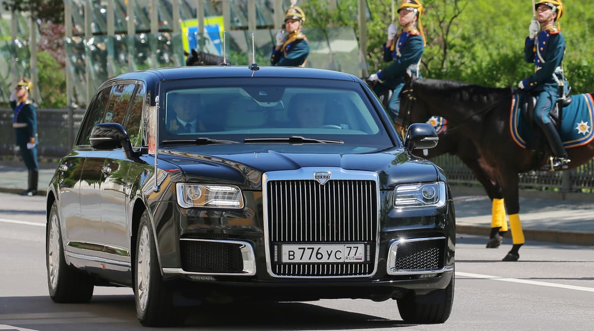 «Kortej» ishlab chiquvchilari Putinning limuzini ustidagi ish haqida aytib berishdi