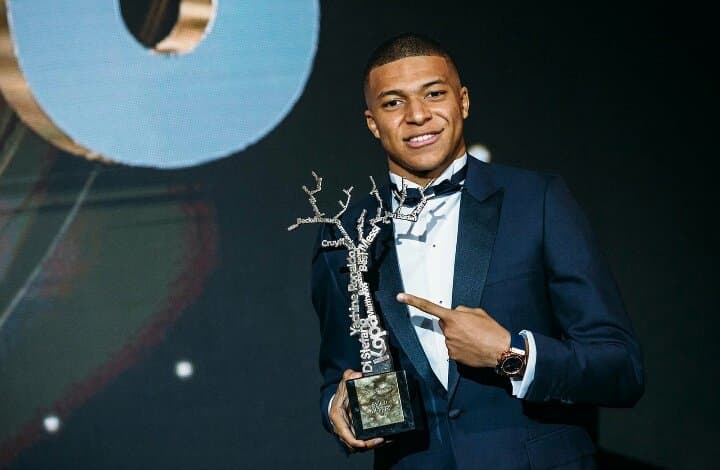 Mbappe jahonning eng yaxshi yosh futbolchisi deb topildi