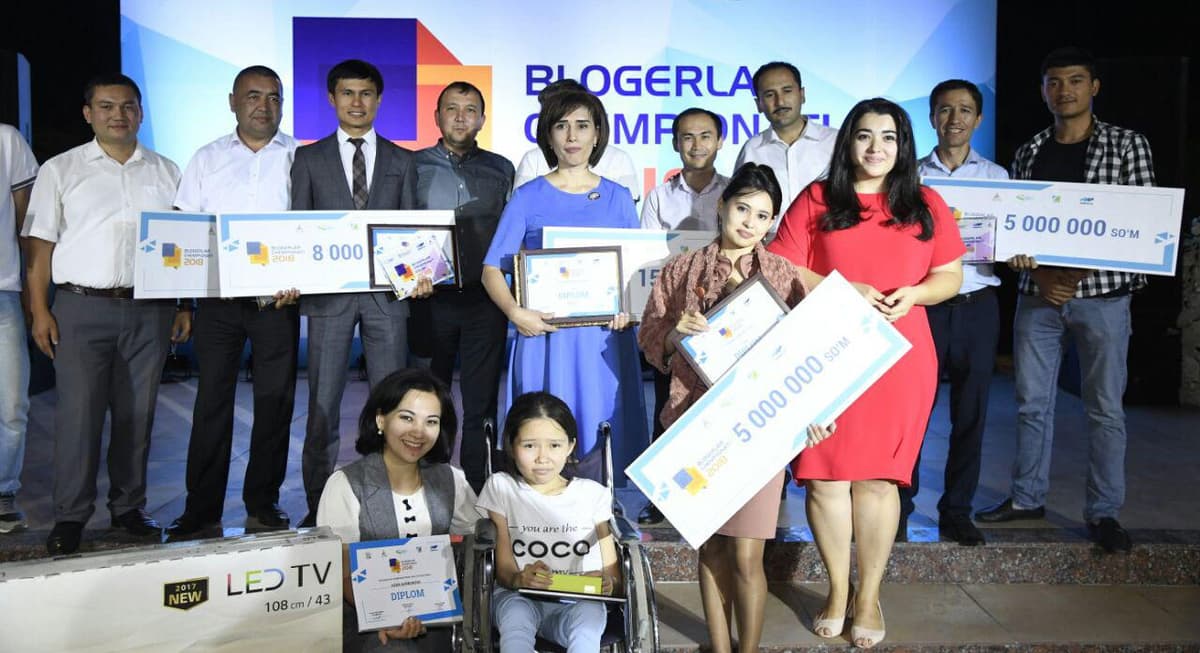 Blogerlar chempionati yakunlandi. Eng yaxshi bloger 15 mln so‘m oldi