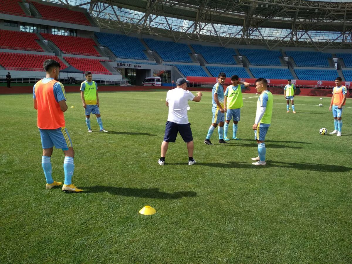 O‘zbekiston U21 terma jamoasi Xitoyda dastlabki mashg‘ulotni o‘tkazdi