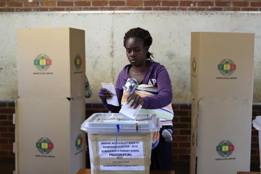 Zimbabveda prezident va parlament saylovlari o‘tkazildi