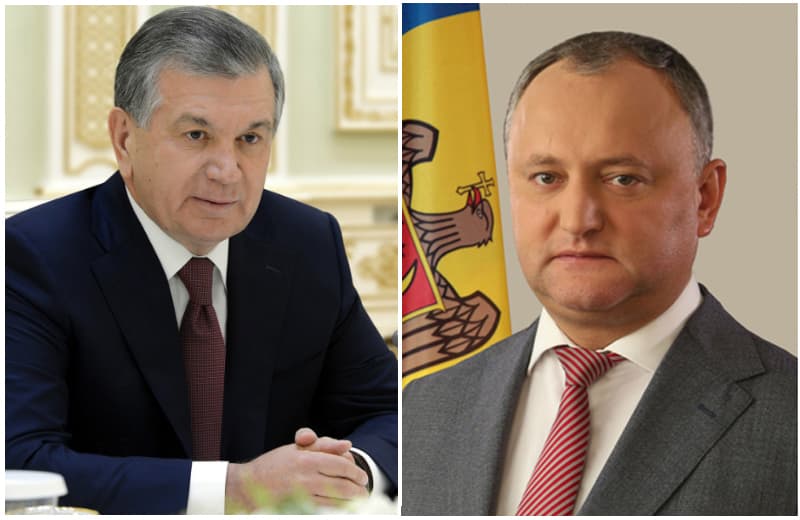 Шавкат Мирзиёев поздравил президента Молдовы